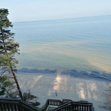 Strandidylle Apartment Mit Meerblick Und Kamin เมียนซิดดรอแย ภายนอก รูปภาพ